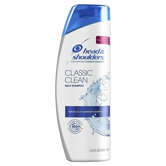 HEAD & SHOULDERS SHAMPOO CLASSIC CLEAN 400ML C6 / UOM C6