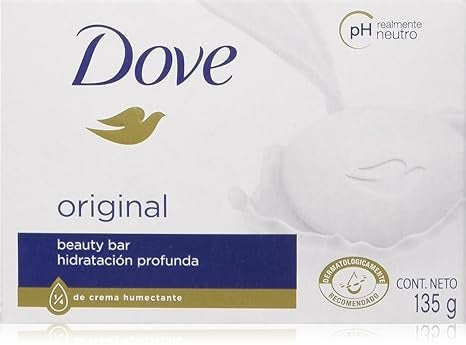 DOVE BAR SOAP 135gr  WHITE ORIGINAL PK12 / UOM C48
