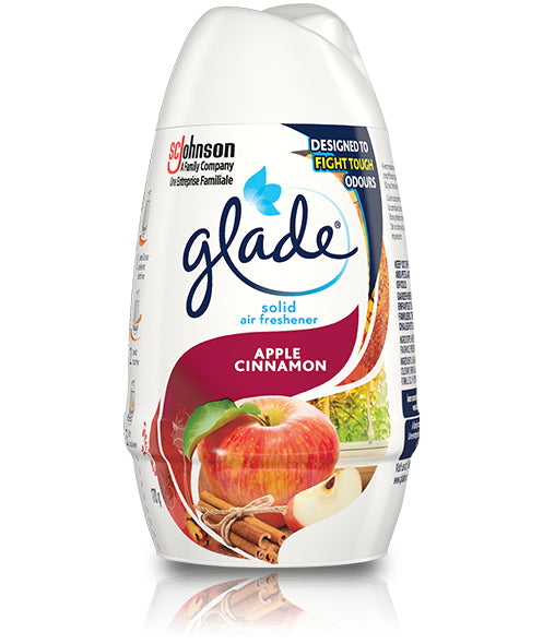 GLADE SOLID APPLE CINNAMON 6oz C12  /  UOM C12