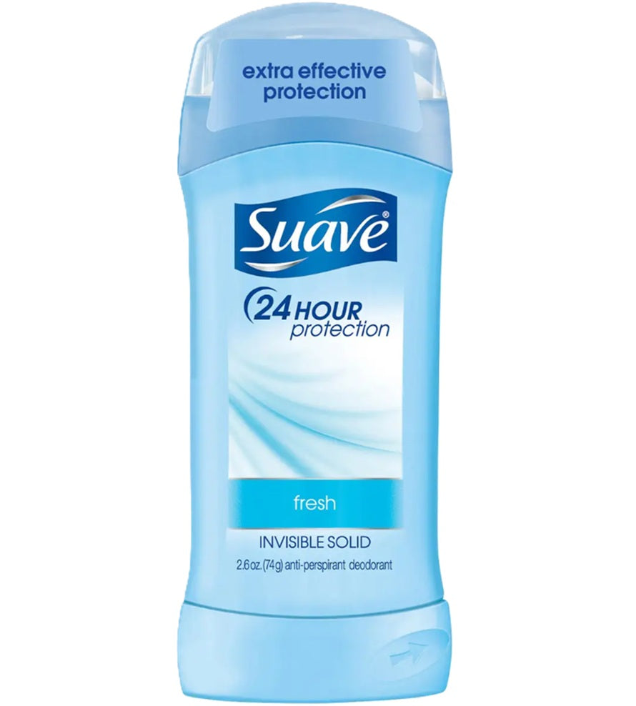 SUAVE SOLID DEODORANT SHOWER FRESH 2.6OZ PK6 / UOM C12