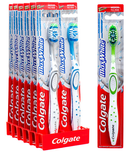 COLGATE TOOTHBRUSH MAX WHITE  DISPLAY CT 12  /  UOM DSP