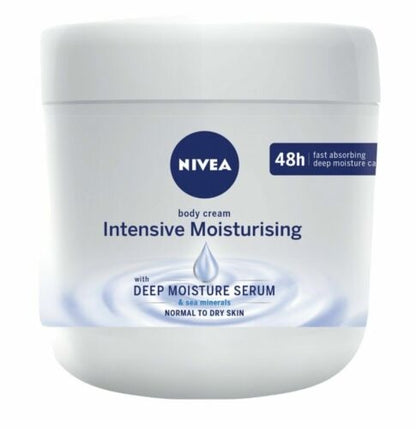 NIVEA BODY CREAM INTENSIVE MOISTURISING 400ML PK3 / UOM C12