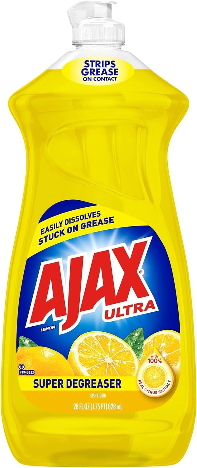 Ajax Dish Liquid Lemon 28oz