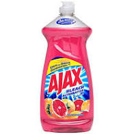 Ajax Dish Liquid Grapefruit Bleach Alternative 28oz