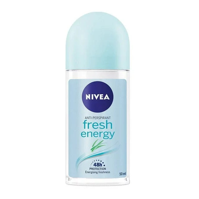 NIVEA DEO ROLL ON ENERGY FRESH 50ml PK6 UOM / C24