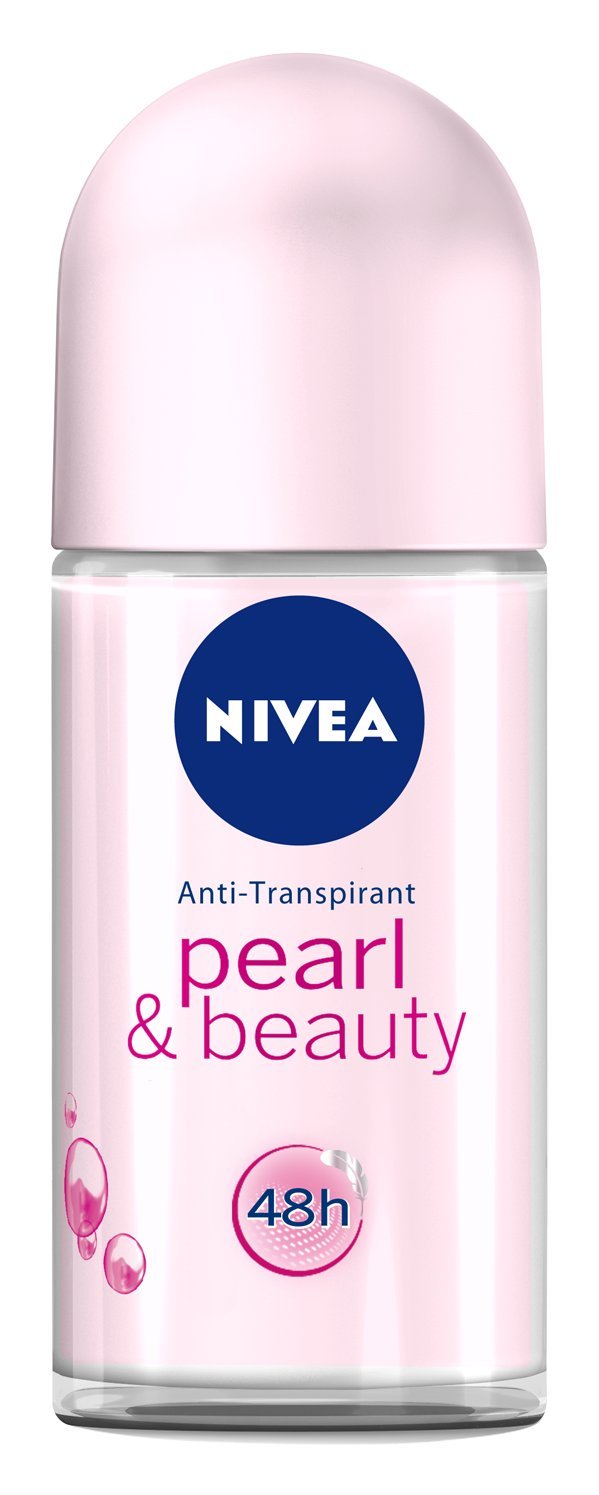 NIVEA DEODORANT ROLL ON PEARL & BEAUTY 50ml PK6 / UOM C24