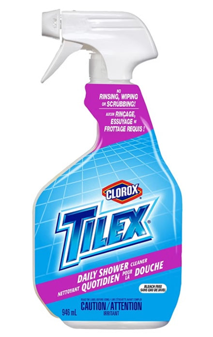 CLOROX TILEX DAILY SHOWER CLEANER BLEACH FREE 32oz C9
