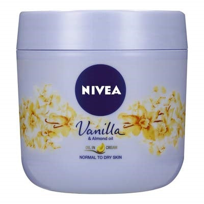 NIVEA BODY CREAM VANILLA & ALMOND OIL 400 ML PK3 / UOM C12