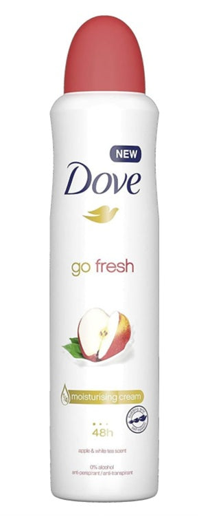 DOVE SPRAY 250 APPLE & WHITE TEA C6 / UOM C6