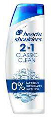 HEAD & SHOULDERS 2-1 CLASSIC CLEAN 400ML CS6  /  UOM C6