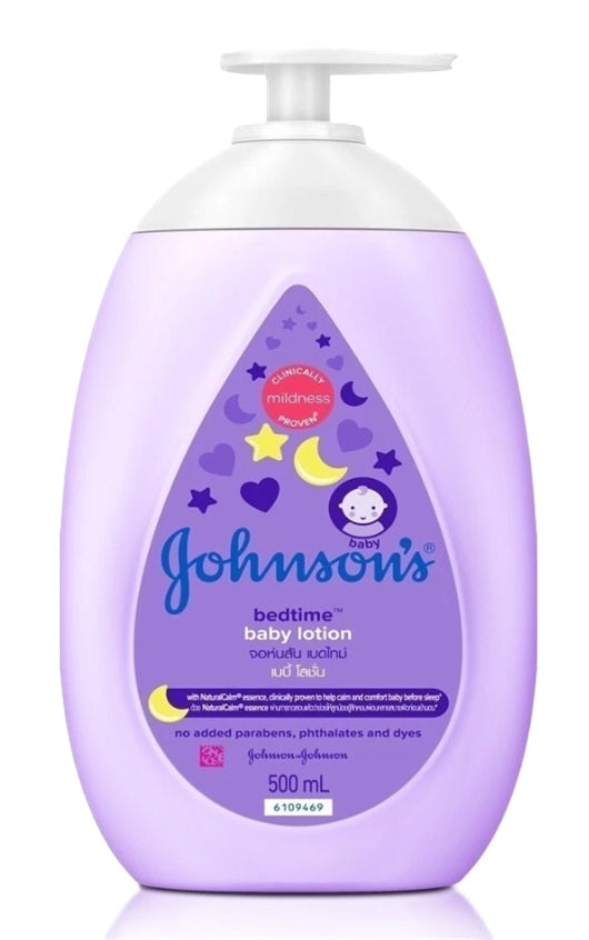 JOHNSON BABY LOTION BEDTIME 500ML PK6 / UOM C12