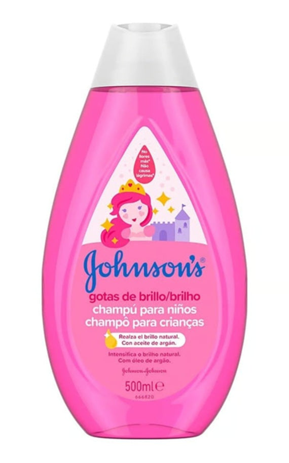 JOHNSON SHAMPOO SHINY DROPS 500ML PK 6 / UOM  C12