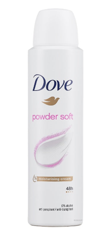 DOVE SPRAY 150ML POWDER SOFT C6 / UOM C6