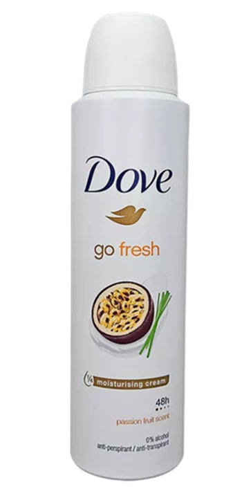 DOVE SPRAY 150ML PASSION FRUIT C6 / UOM C6