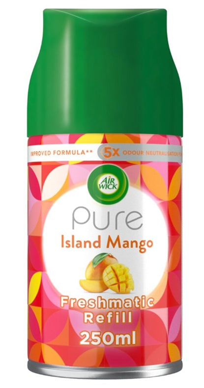 AIR WICK FRESHMATIC REFILL PURE ISLAND MANGO 250 ML  C4
