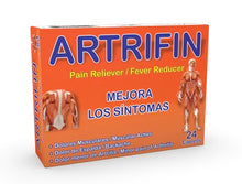 ARTRIFIN 24 CAPLETS- acetaminophen, aspirin, caffeine tablet