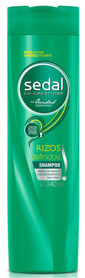 Sedal Shampoo Rizos Definidos 300ml | Pack de 6