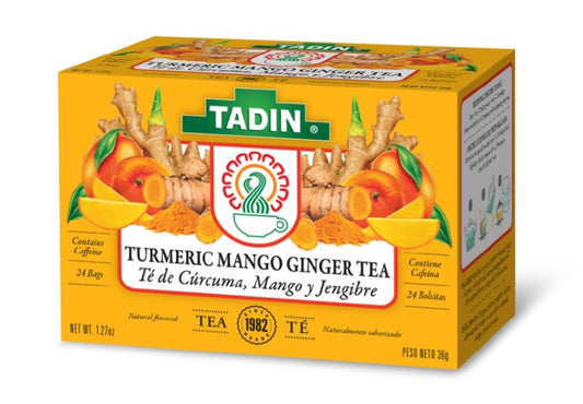 TADIN TEA TURMERIC MANGO GINGER 24CT PK6 / UOM M144