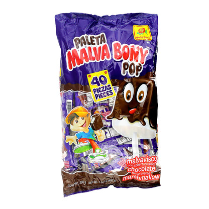 DMX DE LA ROSA PALETA MALVA BONY 40CT  BAG-PK4  /  UOM C16