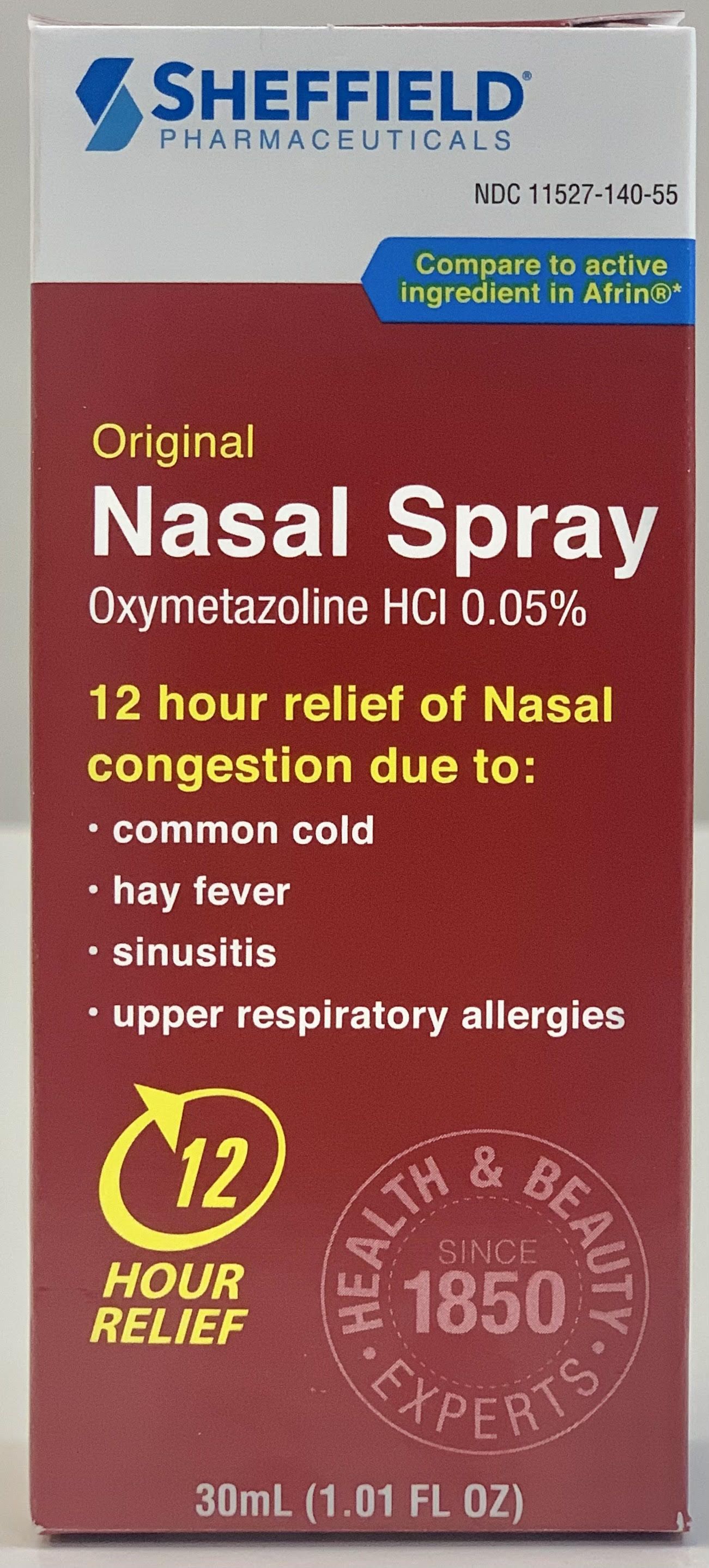 SHEFFIELD NASAL SPRAY 1OZ PK6  /  UOM C24