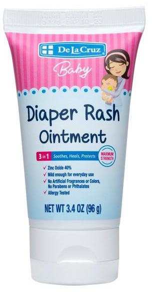 DLC DIAPER RASH OINTMENT 3.4OZ PK6  /  UOM C24