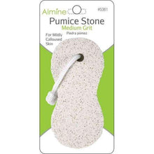 Almine Pumice Stone Peanut Shape Standard Grit | Box of 12