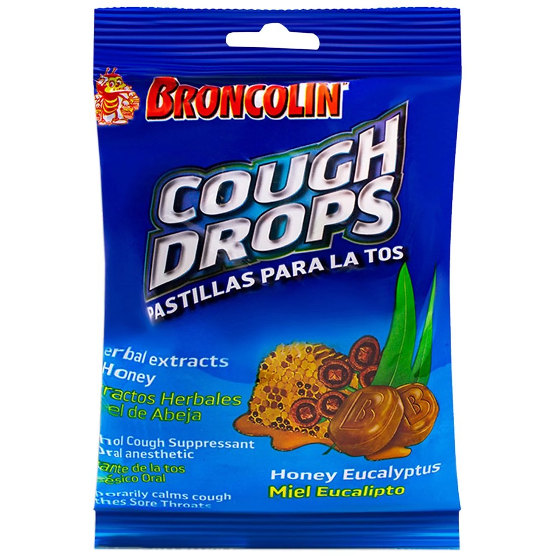 BRONCOLIN CARAMELO MIEL-EUCALIPTO  12CT DSP