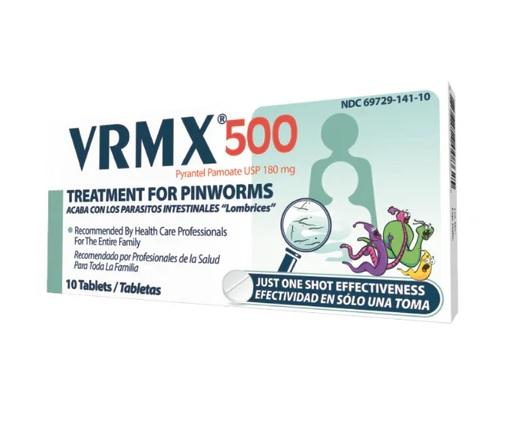 OPMX VRMX 500 10 TABS PARASITOS PK3 / UOM C50