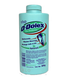 Odolex Talco Verde Natural 300g | Paquete de 4
