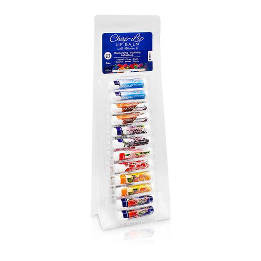 LIP-CHAP DISPLAY 24CT  /  UOM DSP