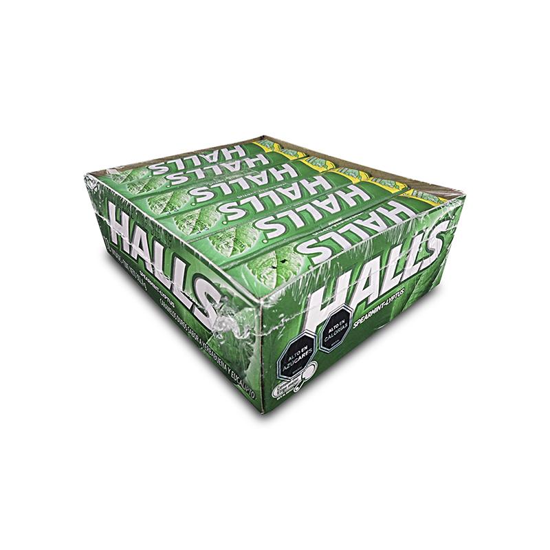 HALLS SPEARMINT 12CT DISPLAY  /  UOM DSP