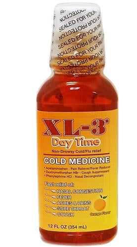 XL-3 DAY TIME LIQUID 12OZ PK3  /  UOM C12