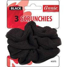 Annie Scrunches 3 Count Black | Box of 12