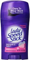 LADY SPEED DEO STICK SHOWER FRESH 1.4oz PK3  /  UOM C12