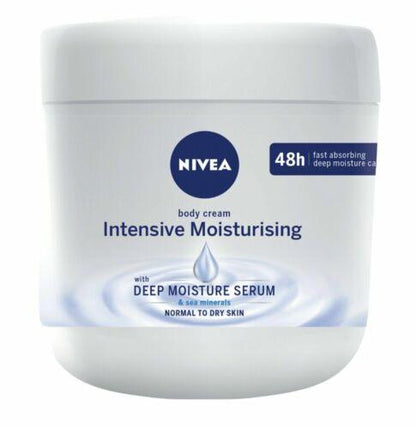 NIVEA BODY CREAM INTENSIVE MOISTURISING 400ML PK3 / UOM C12