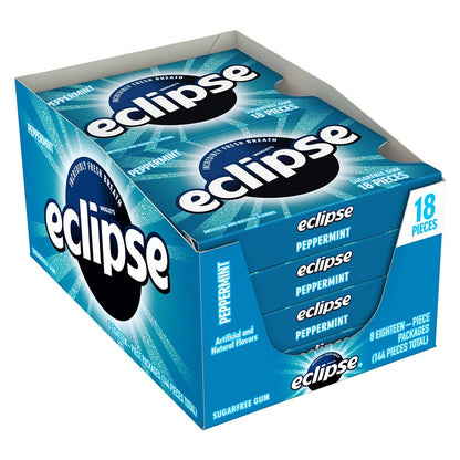 ECLIPSE GUM 18 S PEPPERMINT 8PK/BX DISPLAY  /  UOM DSP